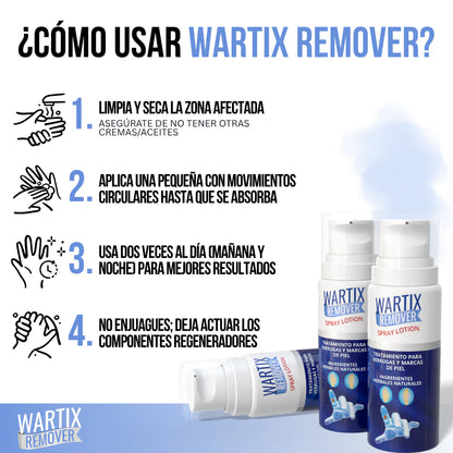 WARTIX REMOVER™ - Elimina verrugas y lunares con suavidad y rapidez