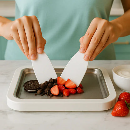 Rolly Ice™ Heladera para hacer Ice Cream Rolls