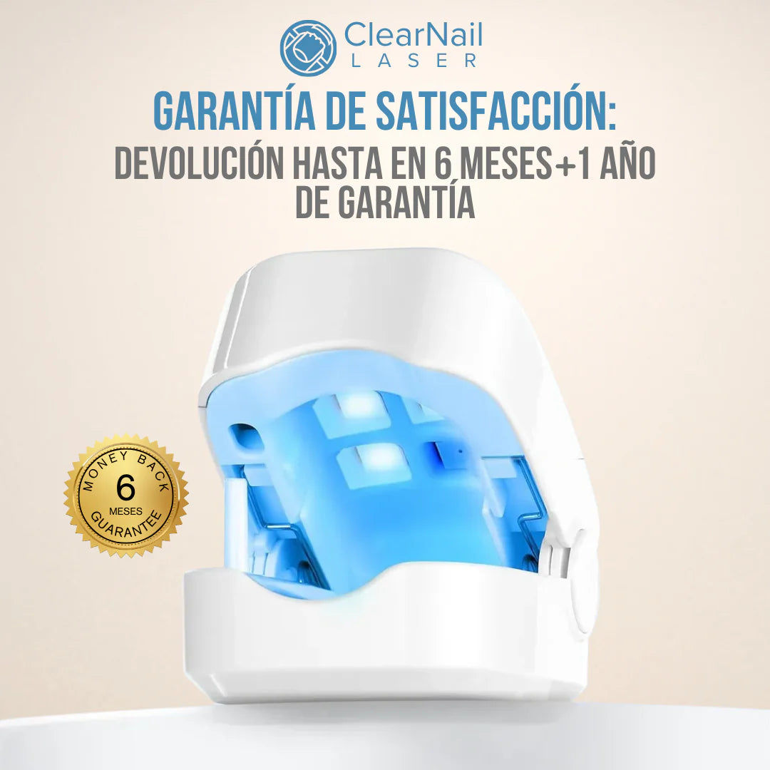 ClearNail Laser™ - Uñas sanas y fuertes desde la primera semana