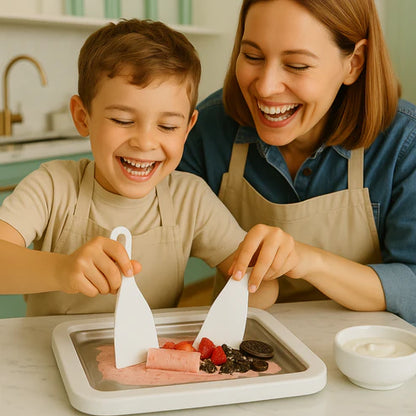 Rolly Ice™ Heladera para hacer Ice Cream Rolls